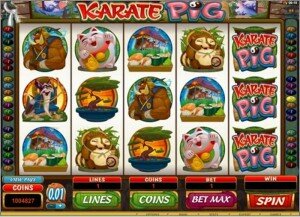 Karate Pig Pokies Game