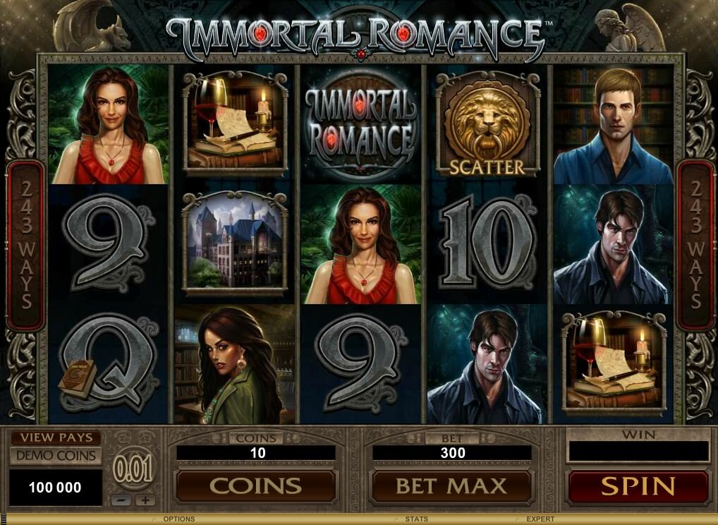 Immortal Romance Pokies Machines