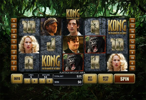 Kong Pokies Game