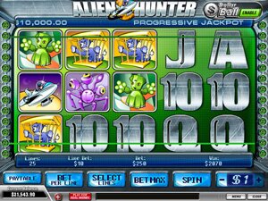 Alien Hunter Slot Machine