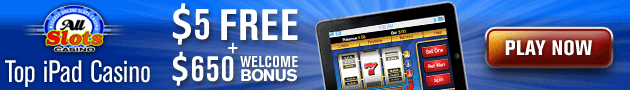 All Slots iPad $650